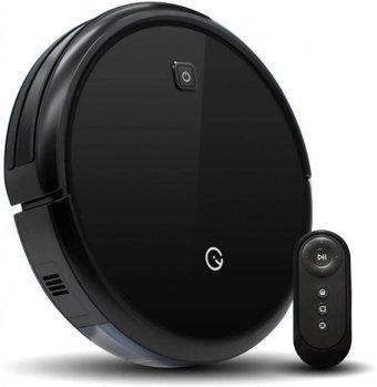 Yeedi K600 Çift Fırçalı 1500 Pa Siyah Robot Süpürge