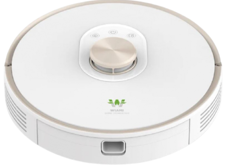 Wiami FX-9 Haritalı Moplu Çift Fırçalı Hepa Filtreli 2700 Pa Beyaz Robot Süpürge ve Paspas