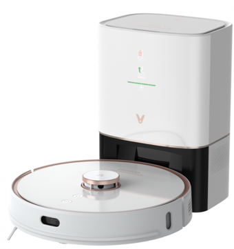 Viomi Alpha S9 Haritalı Moplu Islak Kuru 2700 Pa Beyaz Robot Süpürge ve Paspas