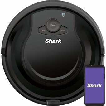 Shark AV-751 Çift Fırçalı Siyah Robot Süpürge