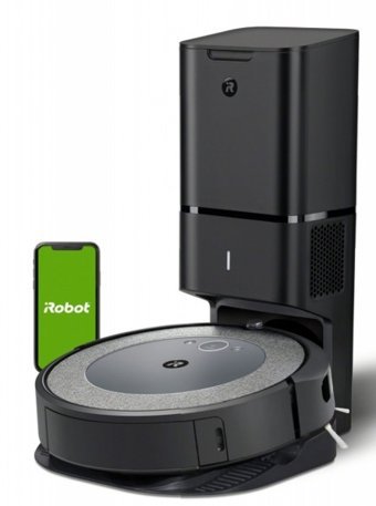iRobot Roomba i5+ Haritalı Çöp İstasyonlu Gri Robot Süpürge