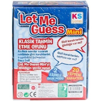 Urfakent 25125 Let Me Guess Mini -Ks Games