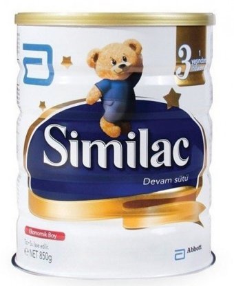 Similac Laktozsuz Tahılsız 3 Numara Devam Sütü 850 gr