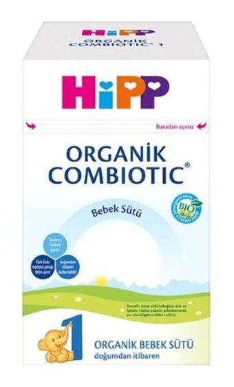 HiPP Combiotic Yenidoğan Laktozsuz Tahılsız Glutensiz Organik 1 Numara Bebek Sütü 800 gr