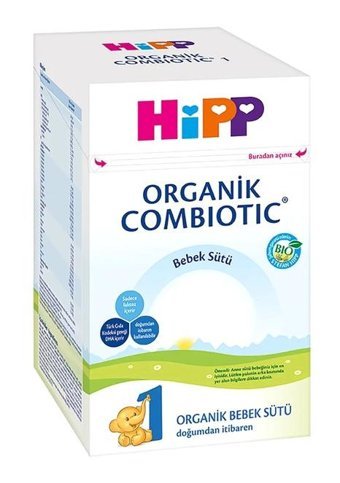 HiPP Combiotic Yenidoğan Laktozsuz Tahılsız Glutensiz Organik 1 Numara Bebek Sütü 800 gr
