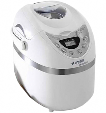 Arçelik K-2705 Tek Hazneli 3 Karıştırıcılı Zaman Ayarlı 600 W Beyaz Ekmek Yapma Makinesi