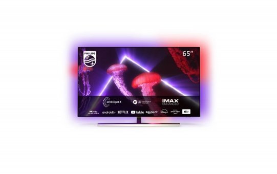 Philips 65OLED707 65 inç 4K Ultra HD 164 Ekran Amblight Çerçevesiz Flat Uydu Alıcılı Smart Oled Android Televizyon