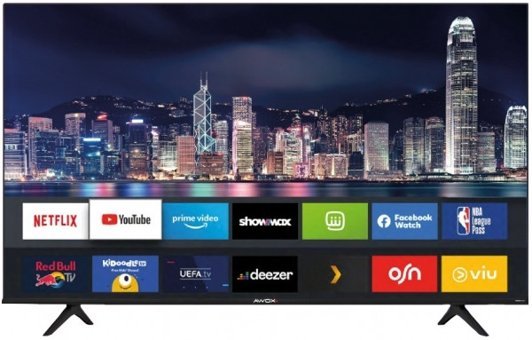 Awox B225500UHD/S/V 55 inç 4K Ultra HD 139 Ekran Çerçevesiz Flat Uydu Alıcılı Smart Led VIDAA Televizyon