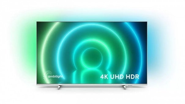 Philips 50PUS7906 50 inç 4K Ultra HD 126 Ekran Amblight Çerçevesiz Flat Uydu Alıcılı Smart Led Android Televizyon