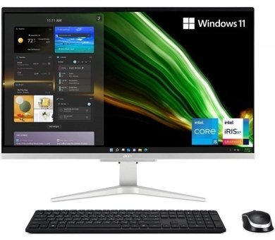Acer Aspire C27-1655 (DQ.BHLEM.016) Dahili Iris Xe Graphics Ekran Kartlı Intel Core i7 1165G7 64 GB Ram DDR4 512 GB SSD 27 inç Full HD FreeDos All in One Bilgisayar